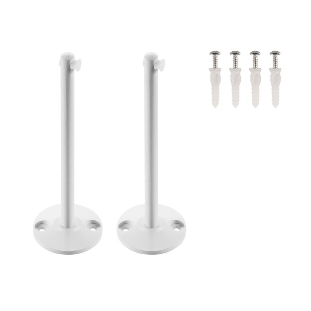 SLV 186341 Umlenker, für Tenseo Niedervolt-Seilsystem, lang, Weiß, 2 Stück 16 cm