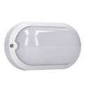 SLV 229931 Terang 2 Wand- & Decken- leuchte, oval, Weiß, 3000K, IP44 19,8x11x7,5 cm