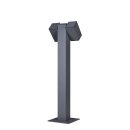 SLV 1002871 Theo Pathlight double QPAR51 Outdoor Stehleuchte Anthrazit 21,2x72,5 cm