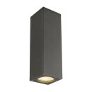 SLV 1000330 Theo Up/Down, QPAR51, Wandleuchte, Anthrazit,...