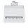 SLV 1000881 Today LED Outdoor Displayleuchte, Weiß, lang, 4000K, IP65 17,7x23,2x66,6 cm