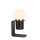 SLV 1002583 Tonila mobile Akkuleuchte, Schwarz, 3 Stufen dimmbar, 2700K 11,6x10x22,3 cm
