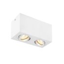 SLV 1002006 Triledo Double, Indoor Deckenaufbauleuchte,...