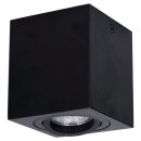 SLV 1002013 Triledo CL, Indoor Deckenaufbauleuchte, QPAR51, Schwarz, ma 10W 8,5x8,5x9,5 cm