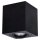 SLV 1002013 Triledo CL, Indoor Deckenaufbauleuchte, QPAR51, Schwarz, ma 10W 8,5x8,5x9,5 cm