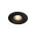 SLV 1001930 Varu QPAR51 DL, Outdoor Deckeneinbauleuchte, Schwarz, IP20/65 8 cm