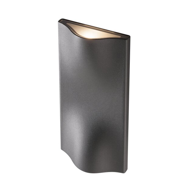 SLV 1002505 Vilua Up/Down WL Outdoor Wandaufbauleuchte Anthrazit IP54 100° 12x24x6,6 cm