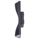 SLV 1002505 Vilua Up/Down WL Outdoor Wandaufbauleuchte Anthrazit IP54 100° 12x24x6,6 cm