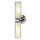 SLV 1002229 WL 106 Wandleuchte, doppel Glas, Chrom 2xE14 9,5x41x11 cm