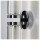 SLV 1002229 WL 106 Wandleuchte, doppel Glas, Chrom 2xE14 9,5x41x11 cm