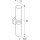 SLV 1002229 WL 106 Wandleuchte, doppel Glas, Chrom 2xE14 9,5x41x11 cm