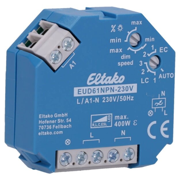 Eltako Stromstoß-Dimmschalter EUD61NPN-230V