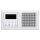 Jung Smart Radio DAB Bluetooth Komplett-Set Weiß mit Lautsprecher und 2-fach Rahmen AS582WW