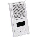 Jung Smart Radio DAB Bluetooth Komplett-Set Weiß mit Lautsprecher und 2-fach Rahmen LS982WW