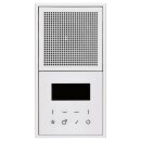 Jung Smart Radio DAB Bluetooth Komplett-Set Weiß mit Lautsprecher und 2-fach Rahmen LS982WW