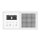 Jung Smart Radio DAB Bluetooth Komplett-Set Weiß mit Lautsprecher und 2-fach Rahmen LS982WW