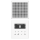 Jung Smart Radio DAB Bluetooth Komplett-Set Weiß mit Lautsprecher und 2-fach Rahmen LS982WW