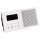 Jung Smart Radio DAB Bluetooth Komplett-Set Weiß mit Lautsprecher und 2-fach Rahmen LS982WW