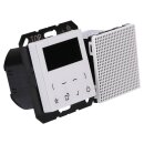 Jung Smart Radio DAB Bluetooth Komplett-Set Weiß mit Lautsprecher und 2-fach Rahmen A5582WW