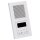 Jung Smart Radio DAB Bluetooth Komplett-Set Weiß mit Lautsprecher und 2-fach Rahmen A5582WW