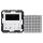Jung Smart Radio DAB Bluetooth Komplett-Set Weiß mit Lautsprecher und 2-fach Rahmen A5582WW