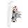 Jung CD 500 Set 1x Wippschalter 506U 1x Wippe CD590WW 1x Rahmen 1fach CD581WW Alpinweiß