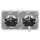 Jung CD 500 Set 2x Steckdose CD1520WW 1x Rahmen 2fach CD582WW Alpinweiß