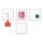 Jung NRSLS0834WW Notrufset (Thermoplast bruchsicher) Alpinweiß Serie LS