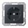 Jung A1521BFANM SCHUKO® Steckdose (Thermoplast lackiert) Anthrazit Matt Serie A