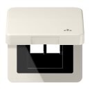 Jung CD590KLLAN Klappdeckel LAN mit Zentralplatte...