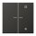 Jung FMAL1701AN eNet Funk-Steuertaste (lackiertes Aluminium) Anthrazit Serie LS