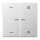 Jung FMAL1701P eNet Funk-Steuertaste Pfeile Aluminium Serie LS