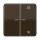 Jung FMCD1701BR eNet Funk-Steuertaste (Duroplast) Braun Serie CD
