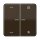 Jung FMCD1701PBR eNet Funk-Steuertaste Pfeile (Duroplast) Braun Serie CD