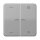 Jung FMCD1701PGR eNet Funk-Steuertaste Pfeile (Duroplast) Grau Serie CD