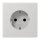Jung LS1521LG SCHUKO Steckdose (Duroplast) Lichtgrau Serie LS