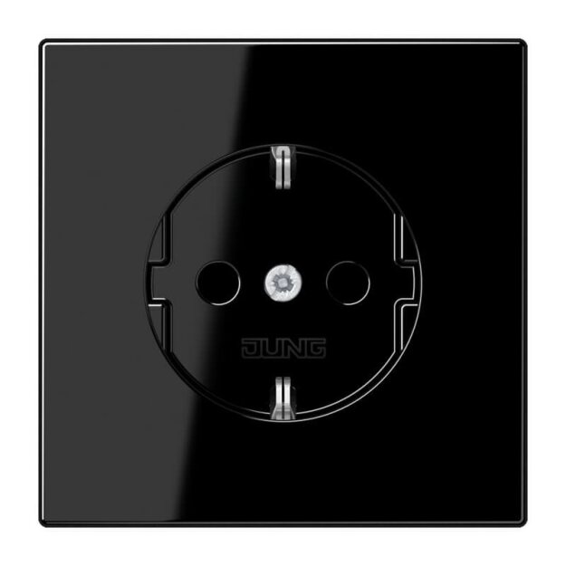 Jung LS1521SW SCHUKO Steckdose (Duroplast) Schwarz Serie LS