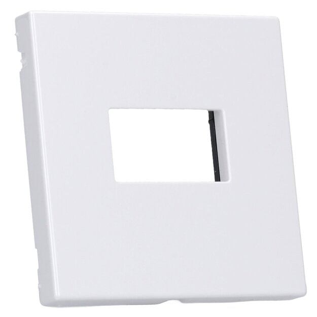Jung LS1969USBWW Abdeckung für USB-Spannungsversorgung (Thermoplast bruchsicher) Alpinweiß Serie LS