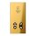 Jung SOGO7522PL Zentralplatte für Rasiersteckdose Goldfarben Serie LS
