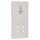 Jung SOLS7522PL Zentralplatte LS990 für Rasiersteckdose (Duroplast) Weiß Serie LS
