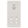 Jung SOLS7522PL Zentralplatte LS990 für Rasiersteckdose (Duroplast) Weiß Serie LS