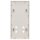 Jung SOLS7522PL Zentralplatte LS990 für Rasiersteckdose (Duroplast) Weiß Serie LS