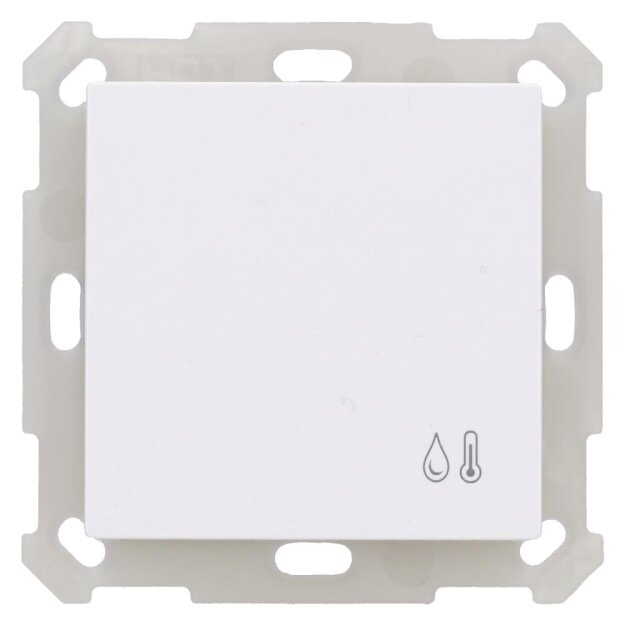 MDT SCN-TFS55.01 Raumtemperatur-/Feuchtesensor 55mm Reinweiß glänzend