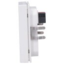 MDT SCN-TFS55.01 Raumtemperatur-/Feuchtesensor 55mm Reinweiß glänzend