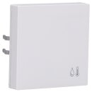 MDT SCN-TFS55.01 Raumtemperatur-/Feuchtesensor 55mm Reinweiß glänzend