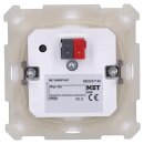 MDT BE-TAS63T4.01 Taster Smart 63 4-fach mit Farbdisplay und Temperatursensor Studioweiß glänzend