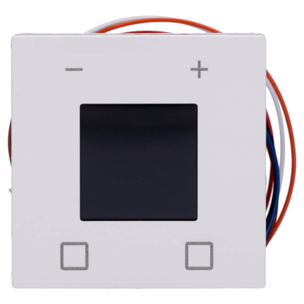 MDT SCN-RTR55S.01 Raumtemperaturregler Smart 55mm mit Farbdisplay Reinweiß glänzend