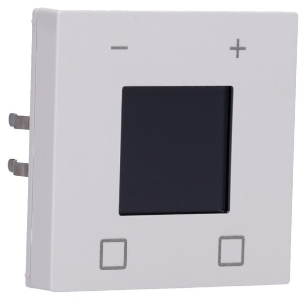 MDT SCN-RTN55S.01 Raumtemperatur-Nebenstelle Smart 55mm mit Farbdisplay Reinweiß glänzend