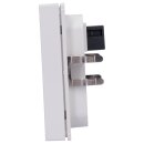 MDT SCN-RTN55S.01 Raumtemperatur-Nebenstelle Smart 55mm mit Farbdisplay Reinweiß glänzend