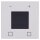 MDT SCN-RTN55S.01 Raumtemperatur-Nebenstelle Smart 55mm mit Farbdisplay Reinweiß glänzend